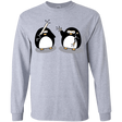 T-Shirts Sport Grey / YS Cute Ninja Penguins Youth Long Sleeve T-Shirt