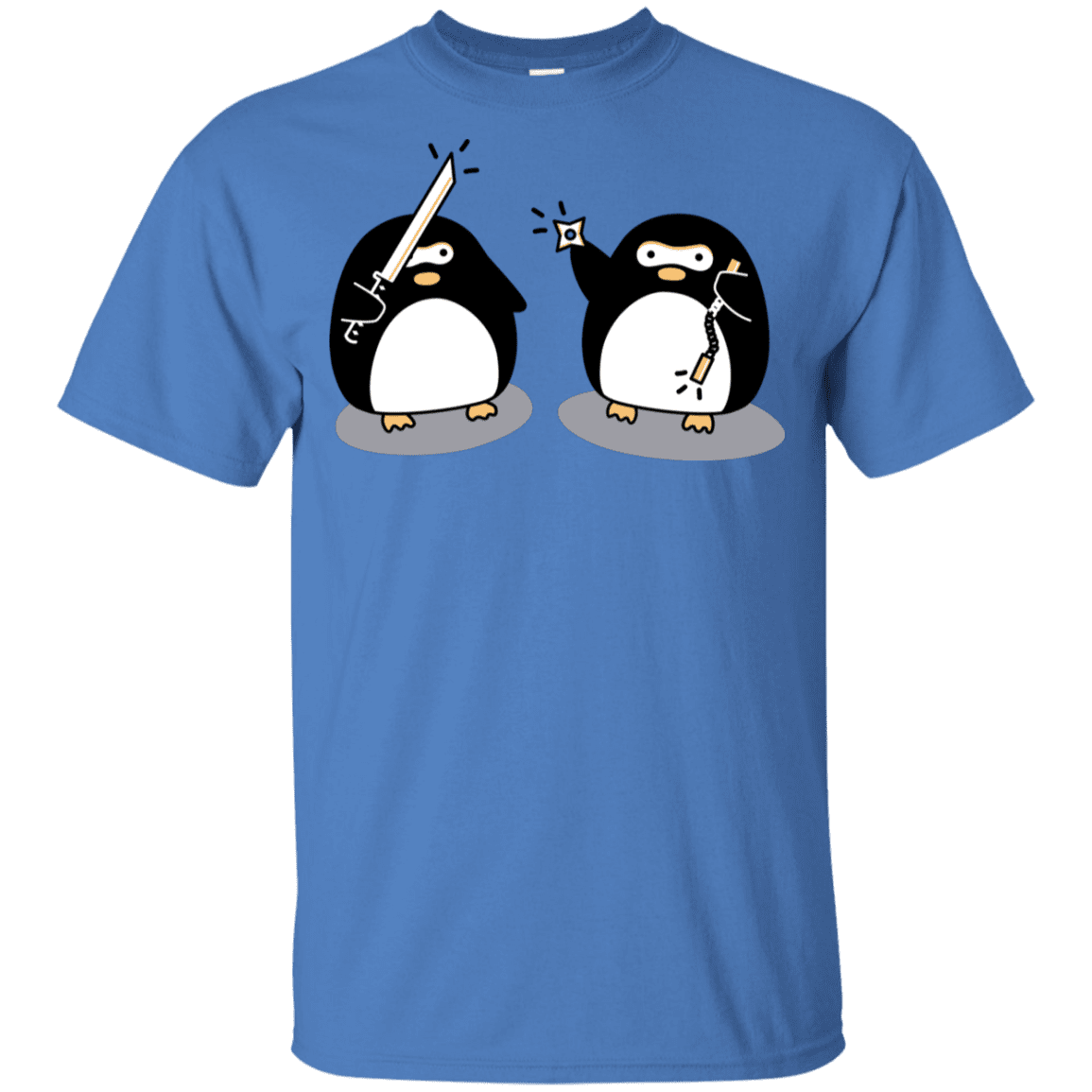 T-Shirts Iris / YXS Cute Ninja Penguins Youth T-Shirt