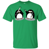 T-Shirts Irish Green / YXS Cute Ninja Penguins Youth T-Shirt