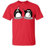 T-Shirts Red / YXS Cute Ninja Penguins Youth T-Shirt