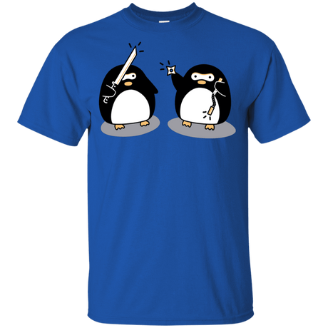 T-Shirts Royal / YXS Cute Ninja Penguins Youth T-Shirt