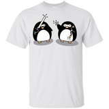 T-Shirts White / YXS Cute Ninja Penguins Youth T-Shirt