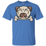 T-Shirts Iris / YXS Cute Pug and Bone Youth T-Shirt