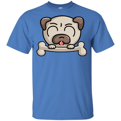 T-Shirts Iris / YXS Cute Pug and Bone Youth T-Shirt