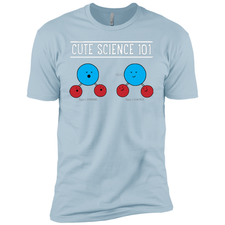 T-Shirts Light Blue / YXS Cute Science - Hydrophobic & Hydrophillic Boys Premium T-Shirt