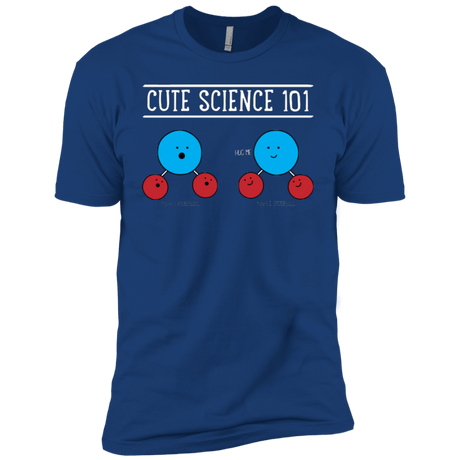 T-Shirts Royal / YXS Cute Science - Hydrophobic & Hydrophillic Boys Premium T-Shirt