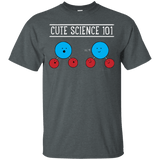 T-Shirts Dark Heather / Small Cute Science - Hydrophobic & Hydrophillic T-Shirt