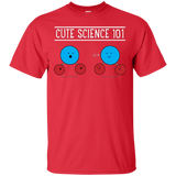 T-Shirts Red / Small Cute Science - Hydrophobic & Hydrophillic T-Shirt