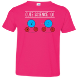 T-Shirts Hot Pink / 2T Cute Science - Hydrophobic & Hydrophillic Toddler Premium T-Shirt