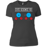 T-Shirts Heavy Metal / X-Small Cute Science - Hydrophobic & Hydrophillic Women's Premium T-Shirt