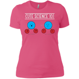 T-Shirts Hot Pink / X-Small Cute Science - Hydrophobic & Hydrophillic Women's Premium T-Shirt
