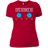 T-Shirts Red / X-Small Cute Science - Hydrophobic & Hydrophillic Women's Premium T-Shirt