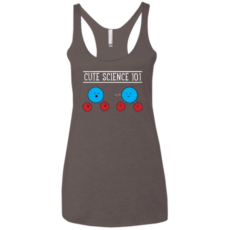 T-Shirts Macchiato / X-Small Cute Science - Hydrophobic & Hydrophillic Women's Triblend Racerback Tank