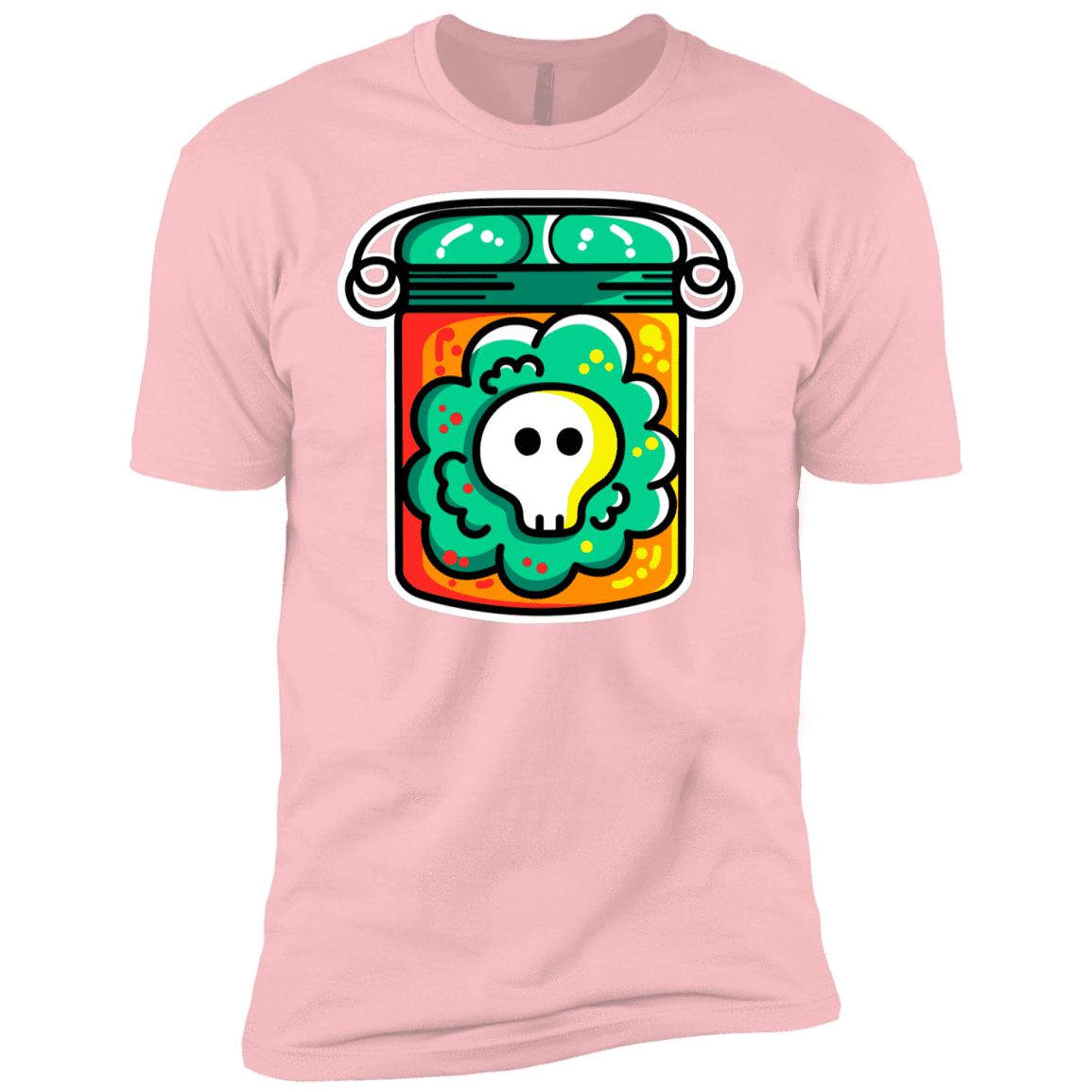T-Shirts Light Pink / YXS Cute Skull In A Jar Boys Premium T-Shirt