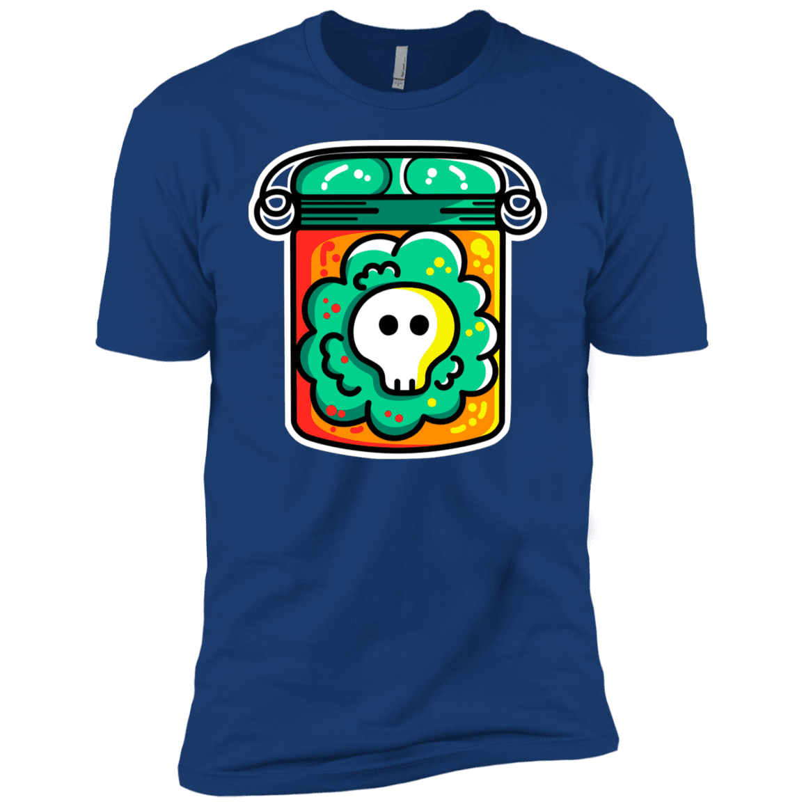 T-Shirts Royal / YXS Cute Skull In A Jar Boys Premium T-Shirt