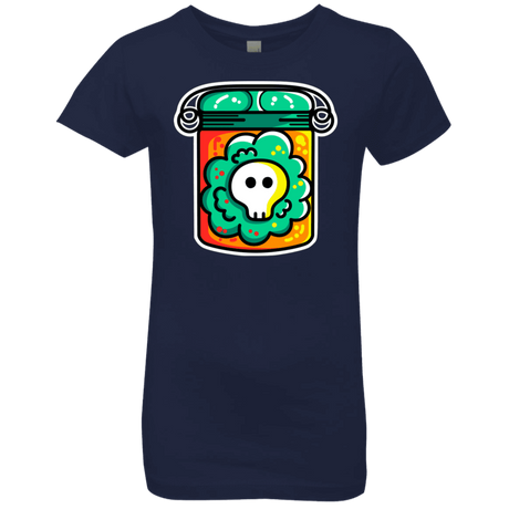 T-Shirts Midnight Navy / YXS Cute Skull In A Jar Girls Premium T-Shirt