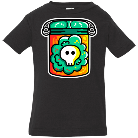 T-Shirts Black / 6 Months Cute Skull In A Jar Infant Premium T-Shirt