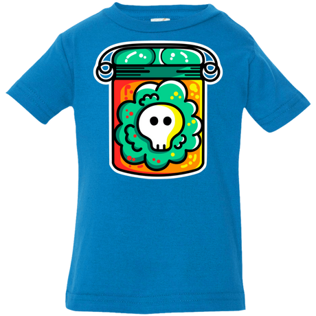 T-Shirts Cobalt / 6 Months Cute Skull In A Jar Infant Premium T-Shirt