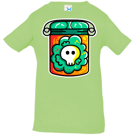T-Shirts Key Lime / 6 Months Cute Skull In A Jar Infant Premium T-Shirt