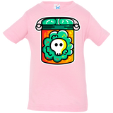 T-Shirts Pink / 6 Months Cute Skull In A Jar Infant Premium T-Shirt