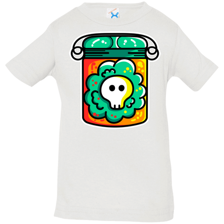 T-Shirts White / 6 Months Cute Skull In A Jar Infant Premium T-Shirt
