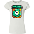 T-Shirts White / S Cute Skull In A Jar Junior Slimmer-Fit T-Shirt
