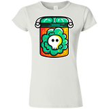 T-Shirts White / S Cute Skull In A Jar Junior Slimmer-Fit T-Shirt