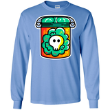 T-Shirts Carolina Blue / S Cute Skull In A Jar Men's Long Sleeve T-Shirt