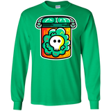 T-Shirts Irish Green / S Cute Skull In A Jar Men's Long Sleeve T-Shirt