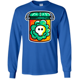 T-Shirts Royal / S Cute Skull In A Jar Men's Long Sleeve T-Shirt