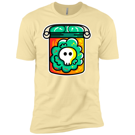 T-Shirts Banana Cream / X-Small Cute Skull In A Jar Men's Premium T-Shirt