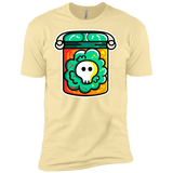 T-Shirts Banana Cream / X-Small Cute Skull In A Jar Men's Premium T-Shirt