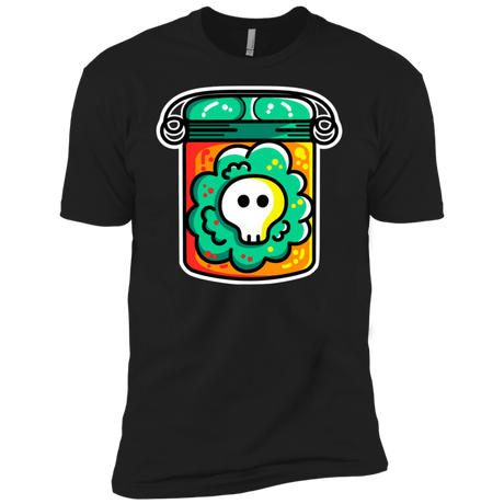 T-Shirts Black / X-Small Cute Skull In A Jar Men's Premium T-Shirt