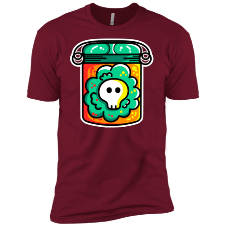 T-Shirts Cardinal / X-Small Cute Skull In A Jar Men's Premium T-Shirt