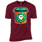 T-Shirts Cardinal / X-Small Cute Skull In A Jar Men's Premium T-Shirt