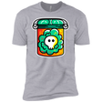 T-Shirts Heather Grey / X-Small Cute Skull In A Jar Men's Premium T-Shirt