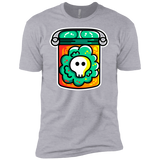 T-Shirts Heather Grey / X-Small Cute Skull In A Jar Men's Premium T-Shirt
