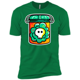 T-Shirts Kelly Green / X-Small Cute Skull In A Jar Men's Premium T-Shirt