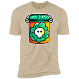T-Shirts Sand / X-Small Cute Skull In A Jar Men's Premium T-Shirt