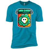 T-Shirts Turquoise / X-Small Cute Skull In A Jar Men's Premium T-Shirt