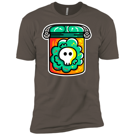 T-Shirts Warm Grey / X-Small Cute Skull In A Jar Men's Premium T-Shirt
