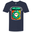 T-Shirts Midnight Navy / X-Small Cute Skull In A Jar Men's Premium V-Neck