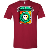 T-Shirts Cardinal Red / S Cute Skull In A Jar Men's Semi-Fitted Softstyle