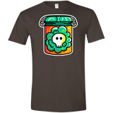 T-Shirts Dark Chocolate / S Cute Skull In A Jar Men's Semi-Fitted Softstyle