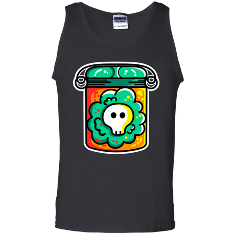 T-Shirts Black / S Cute Skull In A Jar Men's Tank Top