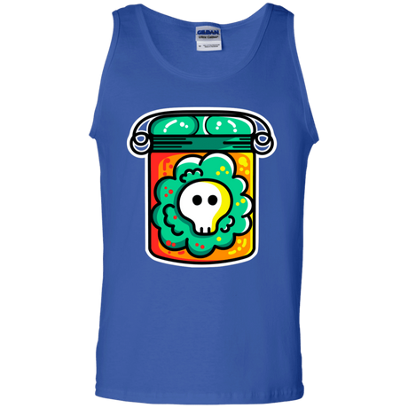 T-Shirts Royal / S Cute Skull In A Jar Men's Tank Top