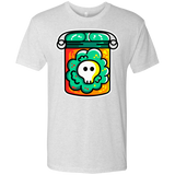 T-Shirts Heather White / S Cute Skull In A Jar Men's Triblend T-Shirt