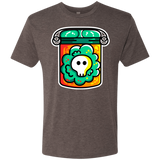 T-Shirts Macchiato / S Cute Skull In A Jar Men's Triblend T-Shirt