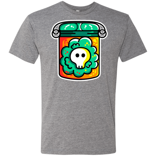 T-Shirts Premium Heather / S Cute Skull In A Jar Men's Triblend T-Shirt