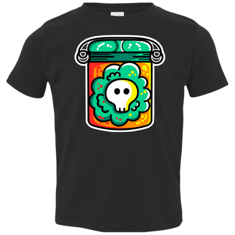 T-Shirts Black / 2T Cute Skull In A Jar Toddler Premium T-Shirt